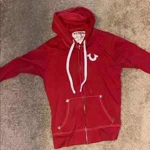 Red True religion jacket